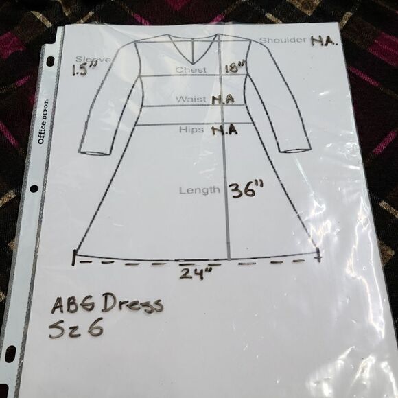 AGB Plaid Pink Brown Black Sheath Dress Crew Neck Short Sleeve Button Women’s 6 - Picture 13 of 13